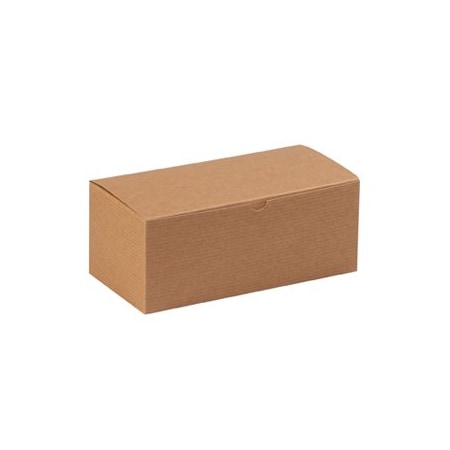 Bsc Preferred 10 x 5 x 4'' Kraft Gift Boxes, 100PK GB105K